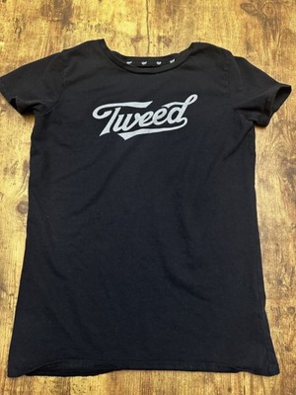Tweed Cannabis Brand Promotional T-Shirt Black